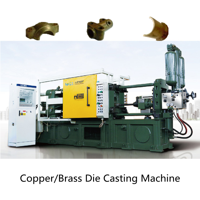 PDC de cobre amarillo de cobre a presión máquina de fundición